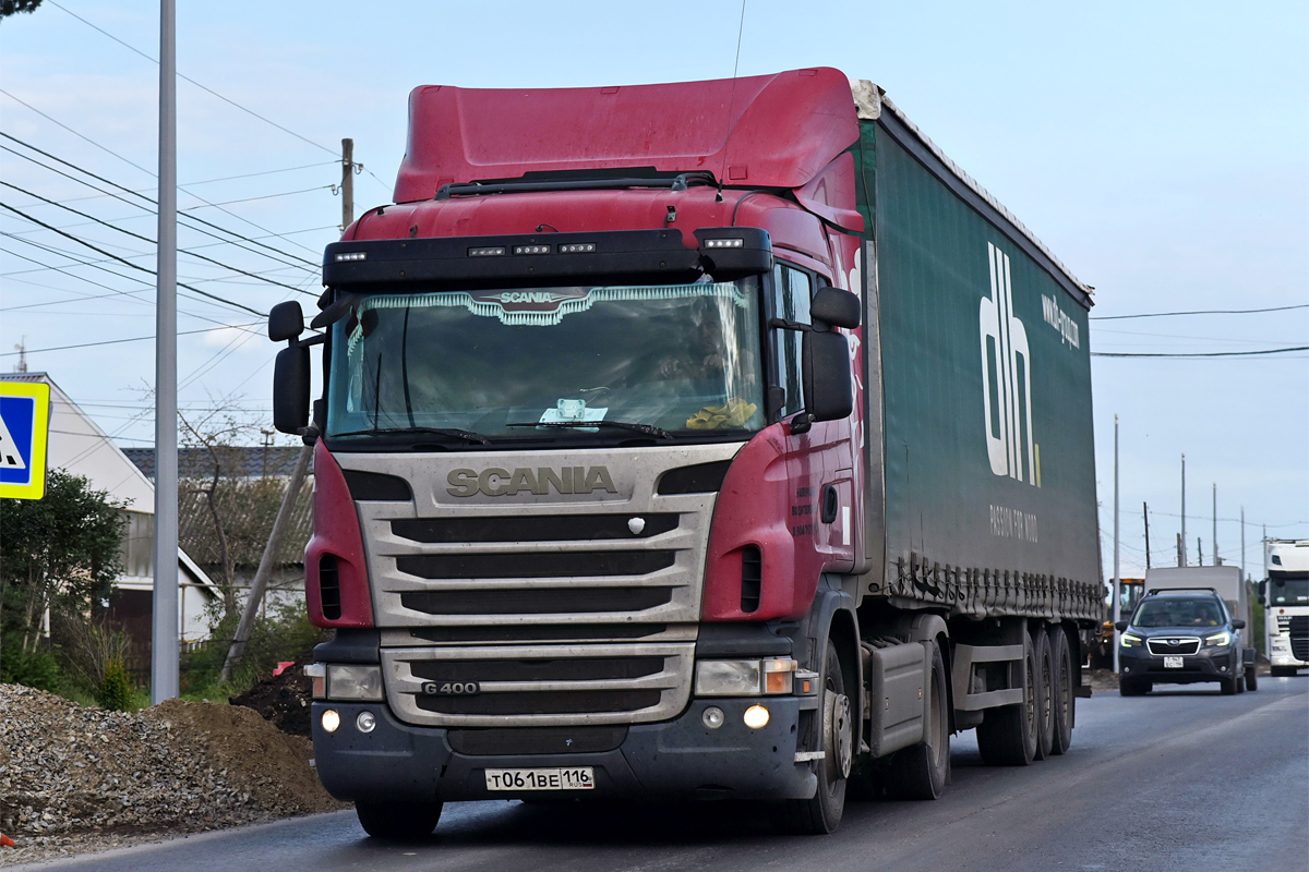 Татарстан, № Т 061 ВЕ 116 — Scania ('2009) G400