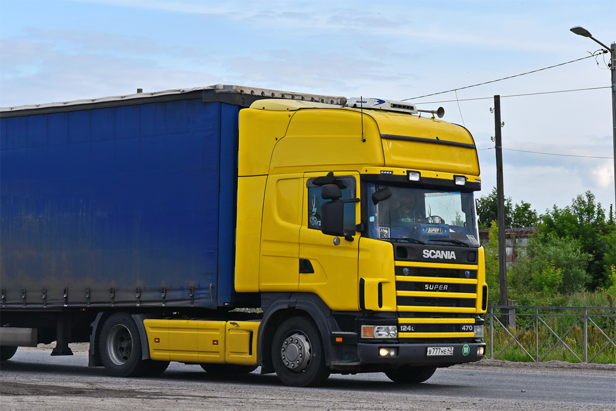 Кировская область, № В 777 НЕ 43 — Scania ('1996) R124L