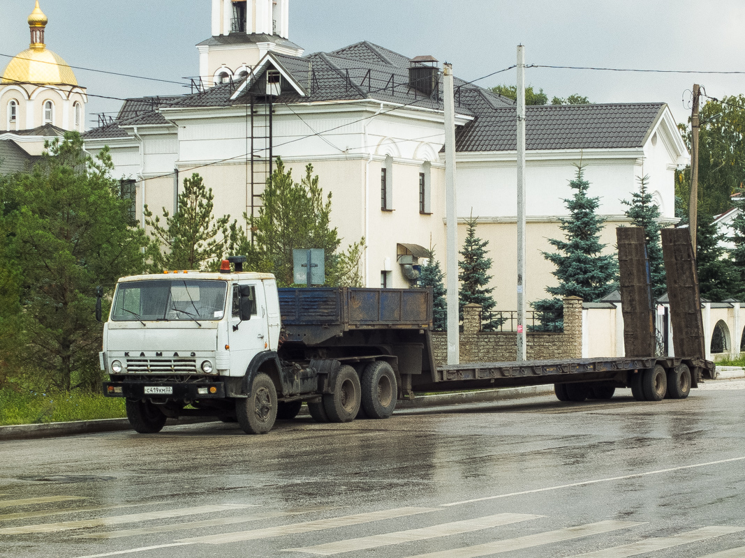 Башкортостан, № С 419 КМ 02 — КамАЗ-54112