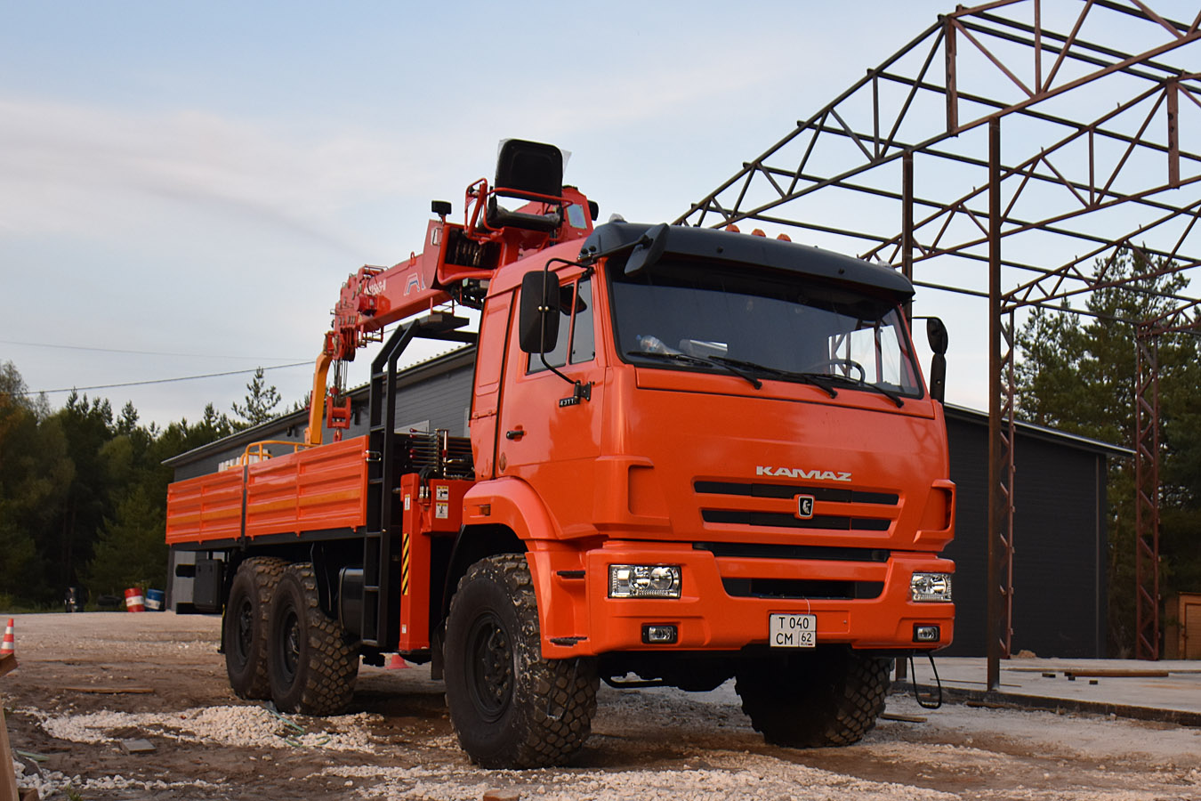 Рязанская область, № Т 040 СМ 62 — КамАЗ-43118 [431180]
