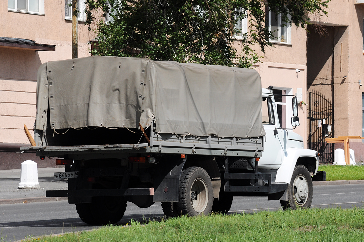 Омская область, № Н 646 ХУ 55 — ГАЗ-3307