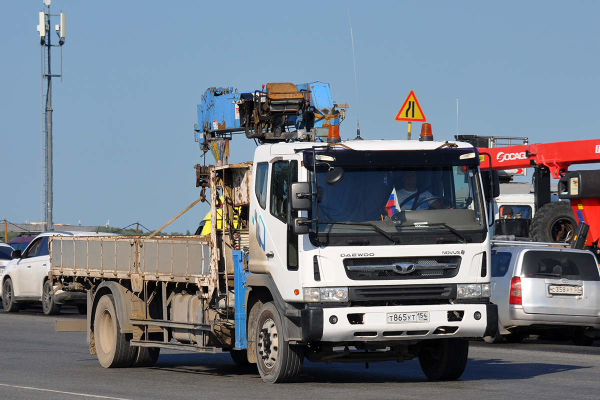 Новосибирская область, № Т 865 УТ 154 — Daewoo Novus
