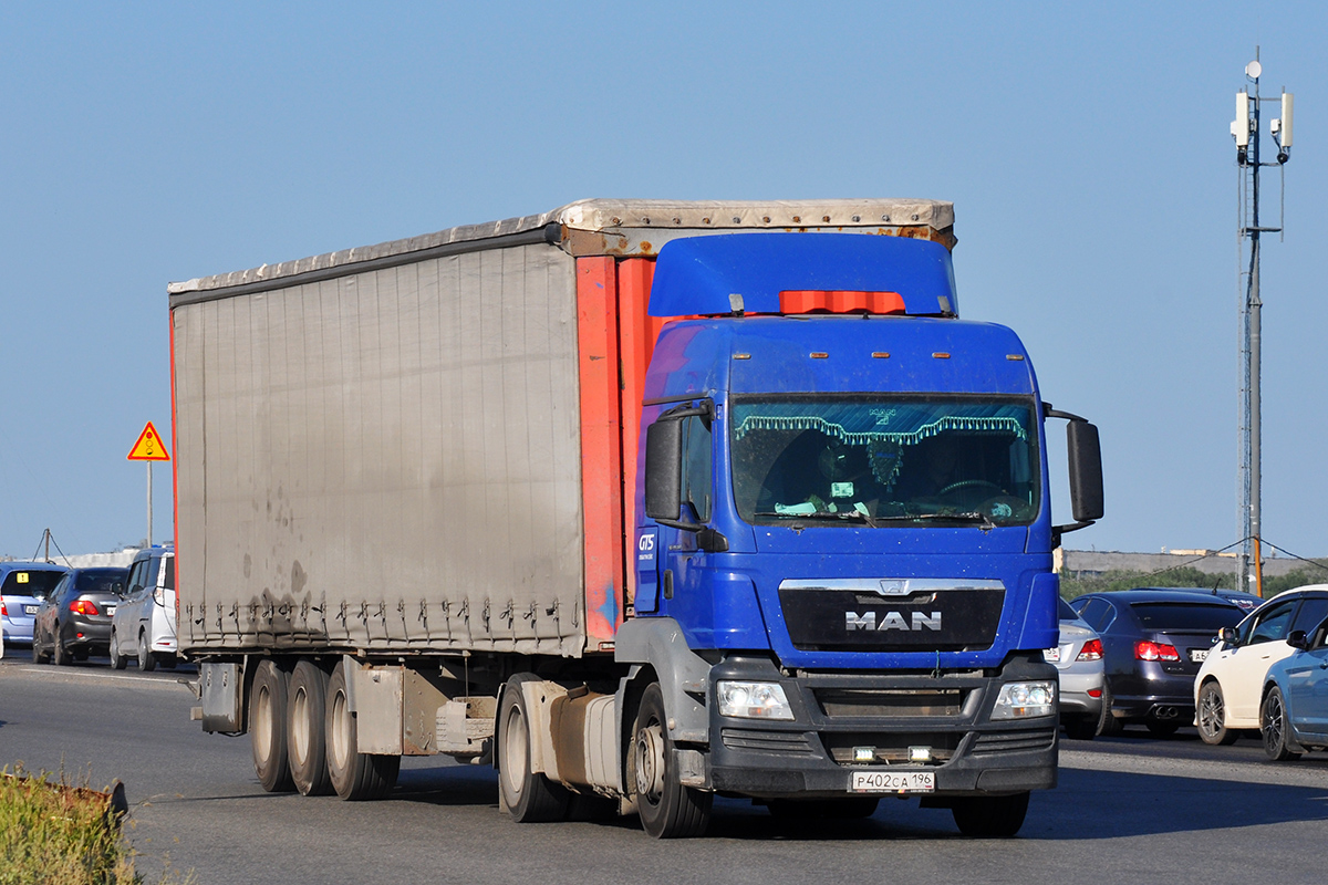 Свердловская область, № Р 402 СА 196 — MAN TGS 19.360