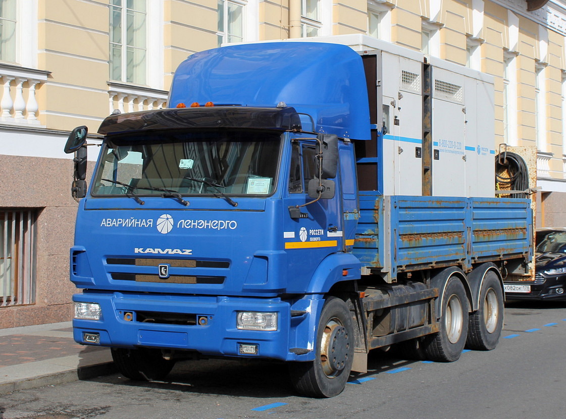 Санкт-Петербург, № Х 111 ВК 98 — КамАЗ-65115-A4(23)