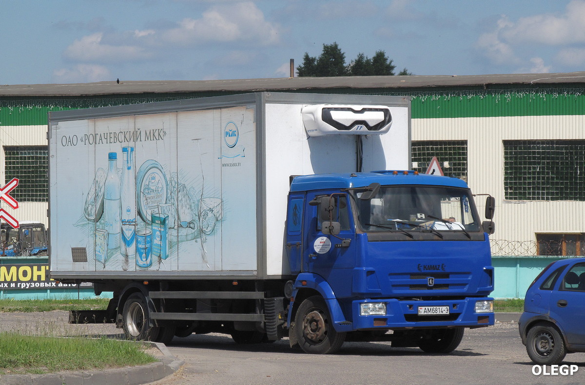Гомельская область, № АМ 6814-3 — КамАЗ-4308 (общая модель)