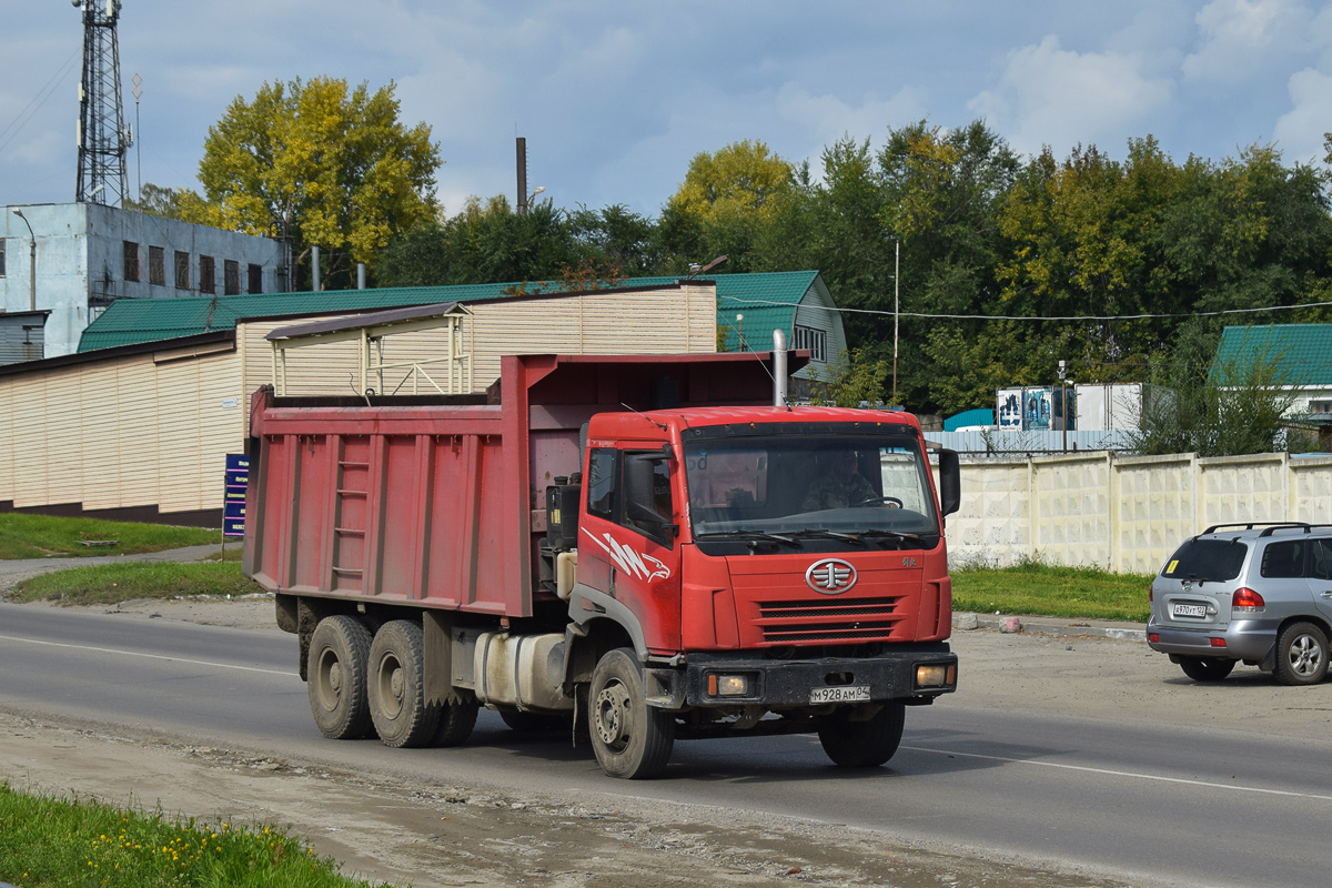 Алтайский край, № М 928 АМ 04 — FAW J5 CA3252