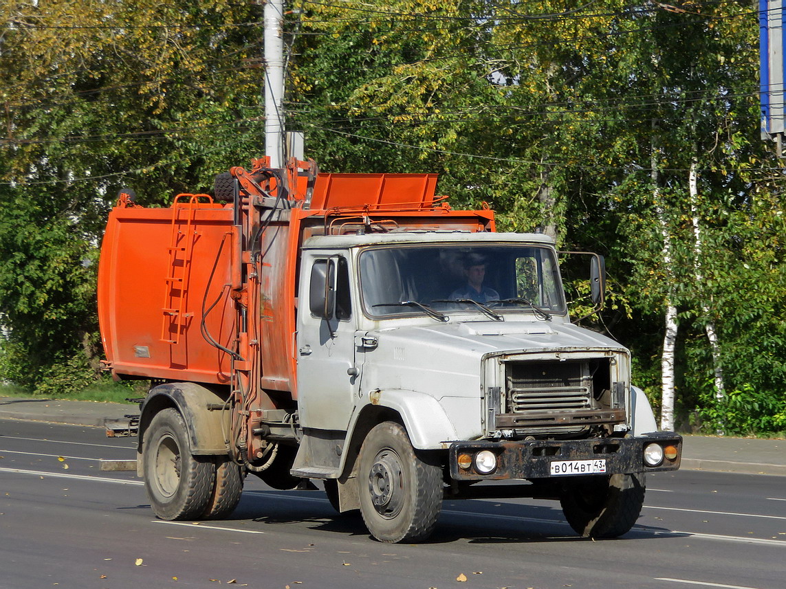 Кировская область, № В 014 ВТ 43 — ЗИЛ-4331/4329/4332/4333/4335 (общ.мод.)