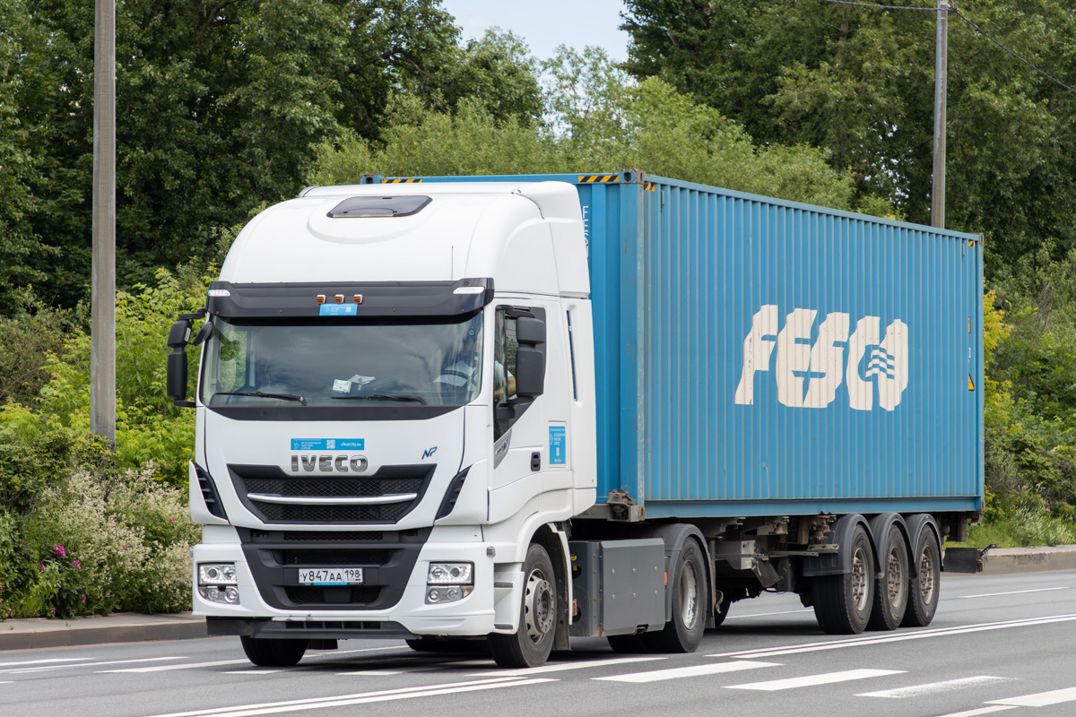 Санкт-Петербург, № У 847 АА 198 — IVECO Stralis ('2012) 460