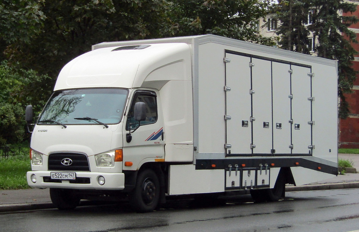 Ленинградская область, № Е 522 СМ 147 — Hyundai HD78 [XWE]