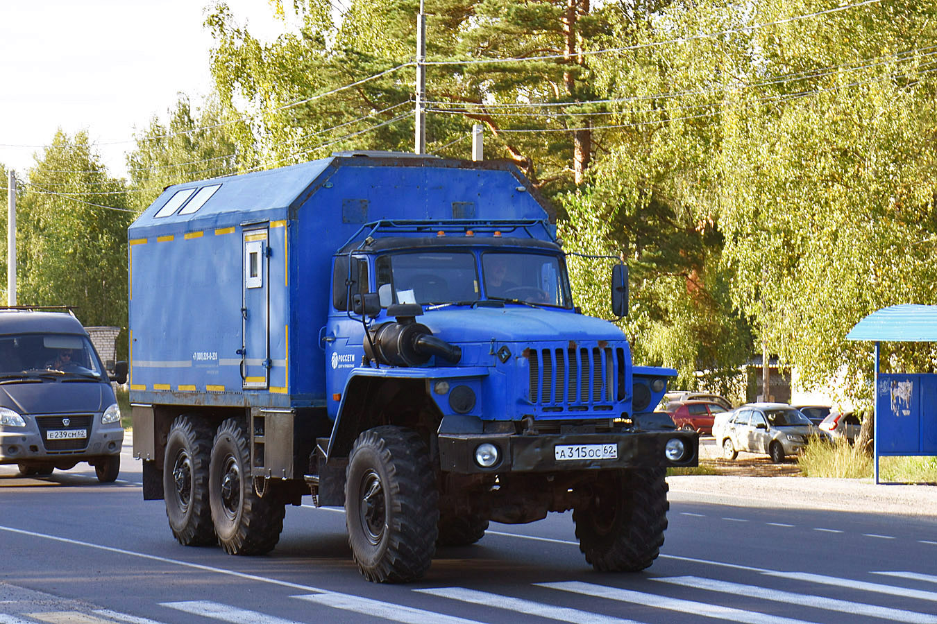 Рязанская область, № А 315 ОС 62 — Урал-4320-41