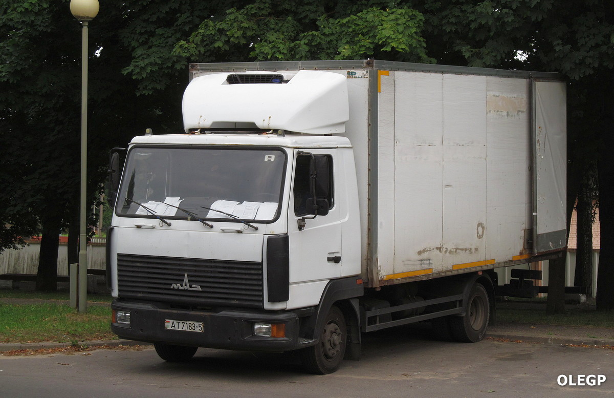 Минская область, № АТ 7183-5 — МАЗ-4371 (общая модель)
