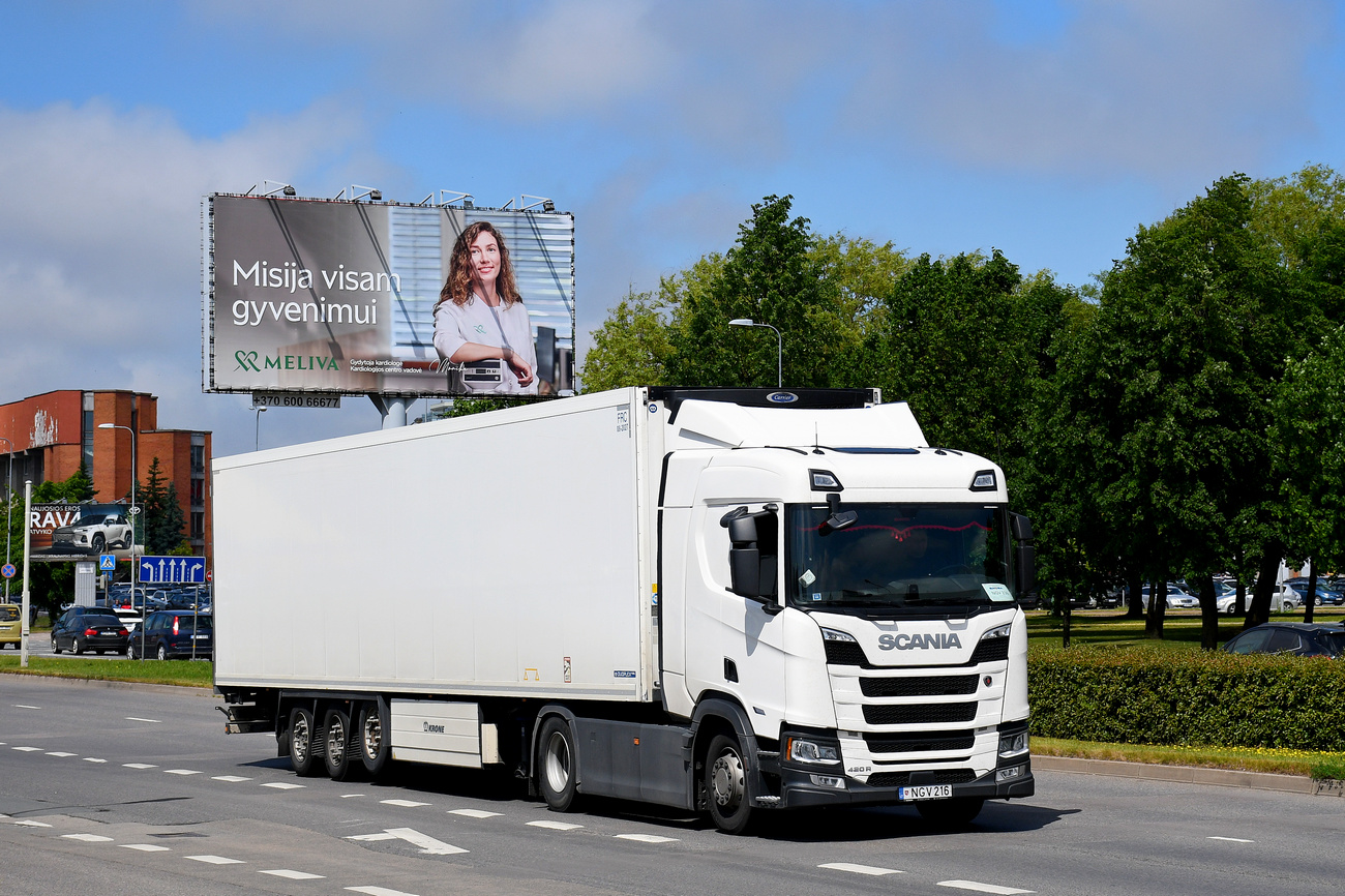 Литва, № NGV 216 — Scania ('2016) R-Series (общ. м)