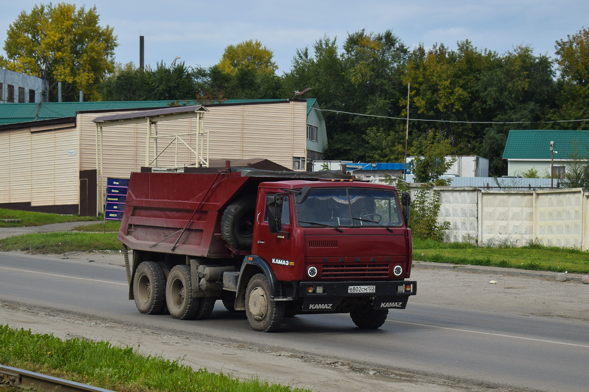Алтайский край, № В 802 СМ 122 — КамАЗ-55111 [551110]