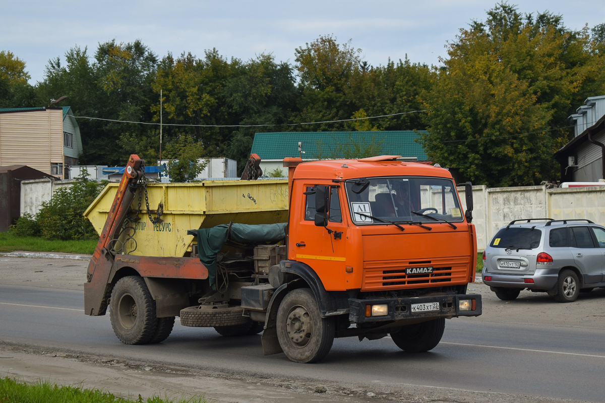 Алтайский край, № К 403 ХТ 22 — КамАЗ-43253-A3(96)
