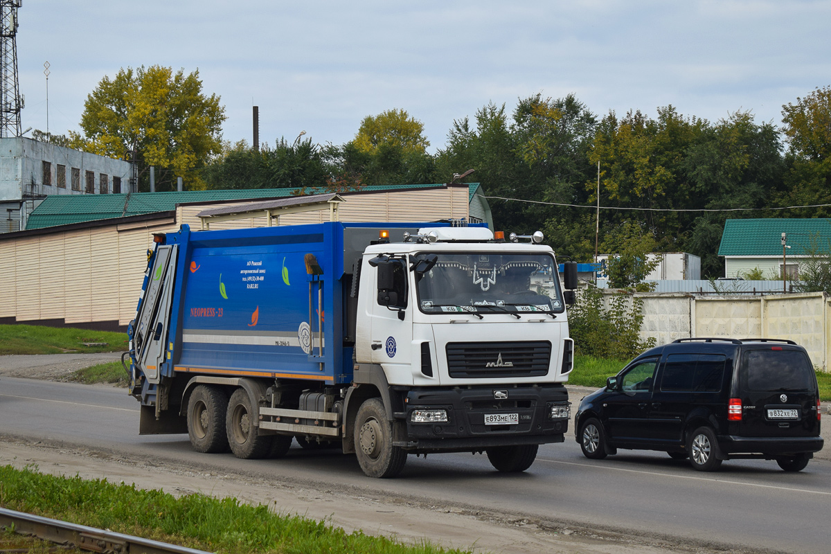 Алтайский край, № Е 893 МЕ 122 — МАЗ-6312C5