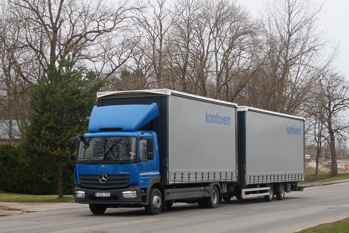 Литва, № NDL 755 — Mercedes-Benz Atego (общ.м)
