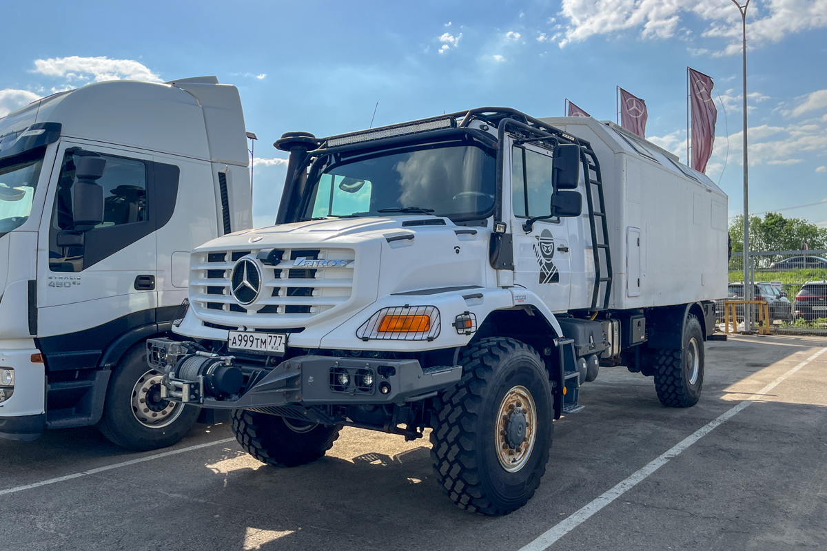 Москва, № А 999 ТМ 777 — Mercedes-Benz Zetros (общ.м)