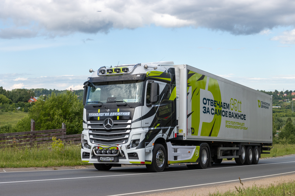 Московская область, № Е 373 УР 790 — Mercedes-Benz Actros ('2022) [LRD]; Московская область — Фестиваль TruckDay 2026