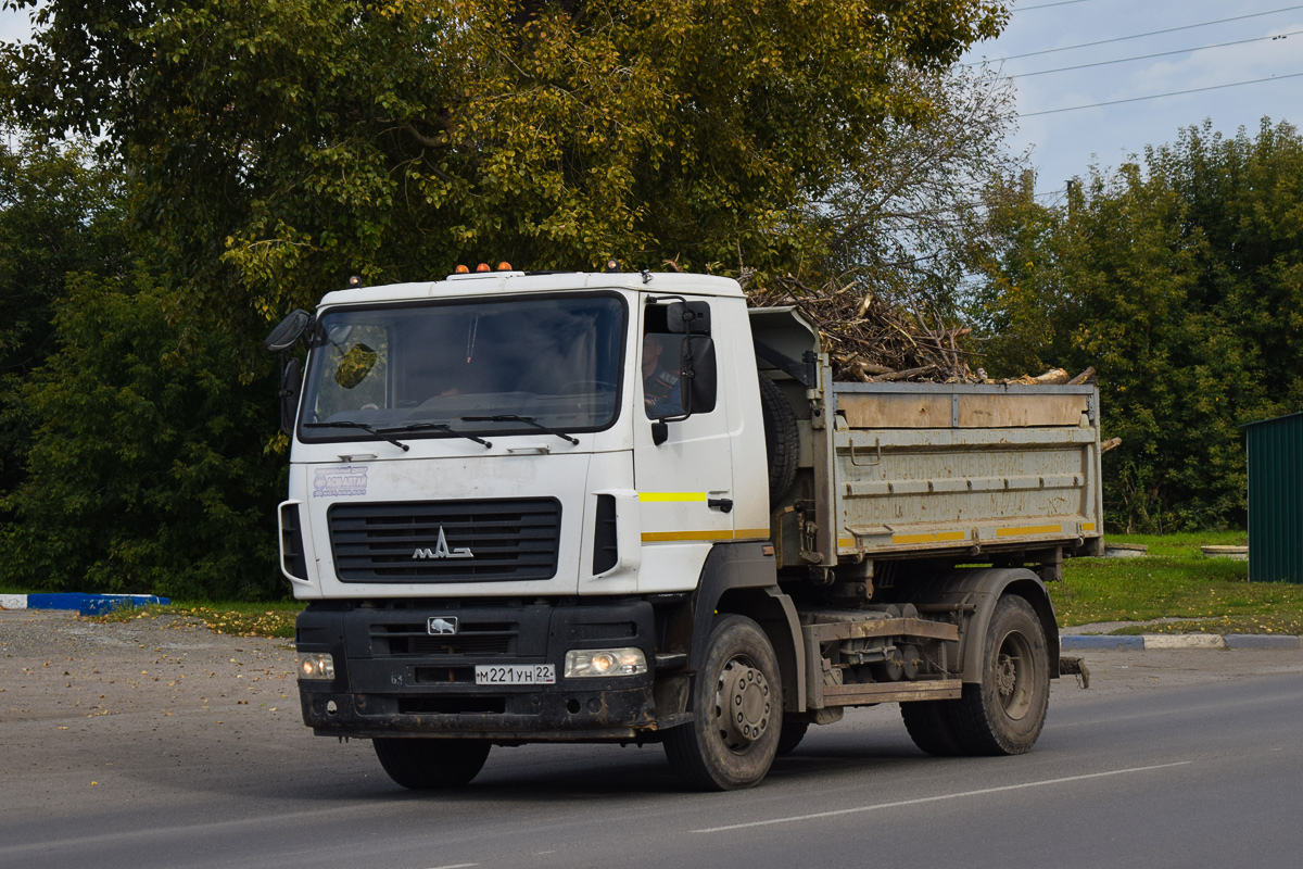 Алтайский край, № М 221 УН 22 — МАЗ-5550B2