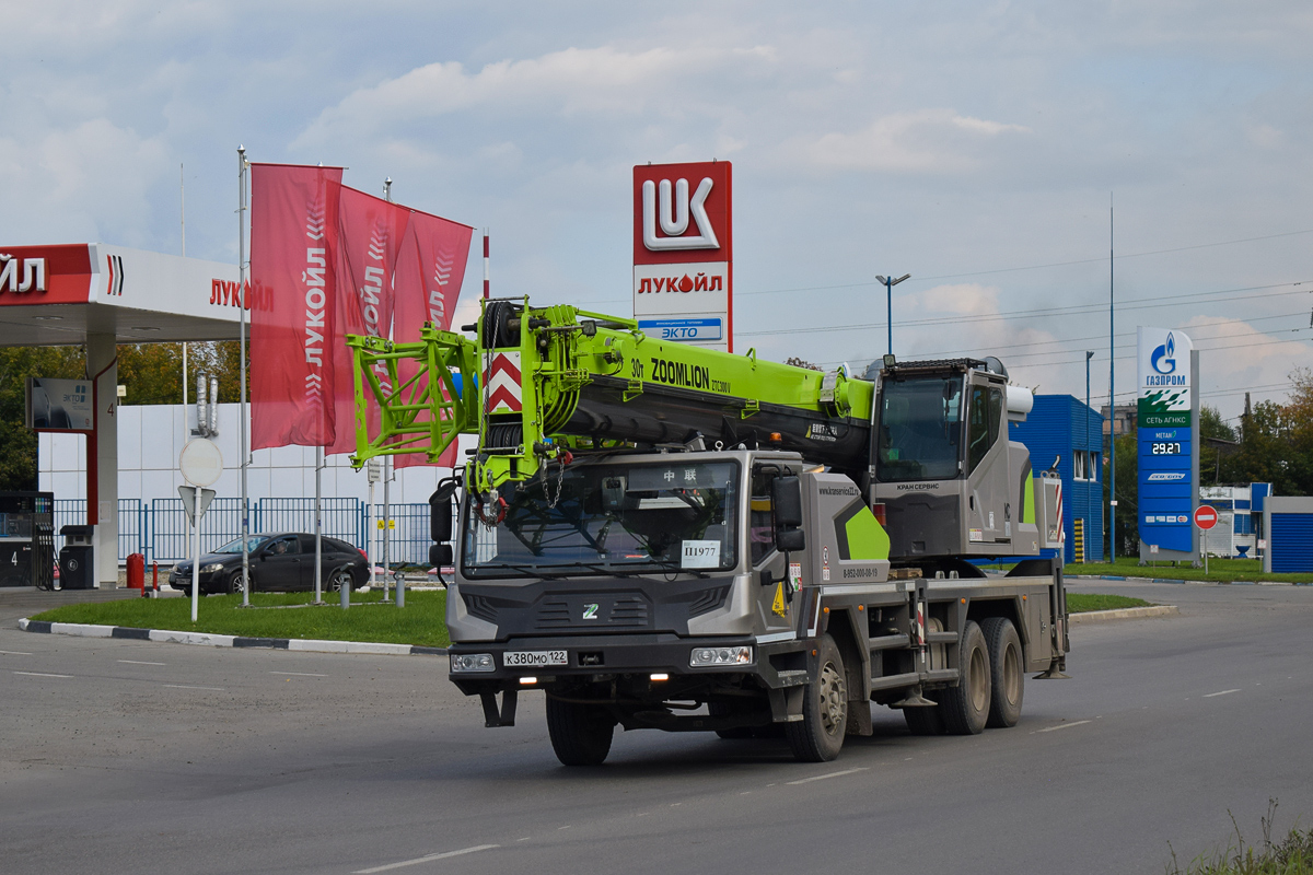 Алтайский край, № К 380 МО 122 — Zoomlion ZLJ5340JQZV (ZTC300V)
