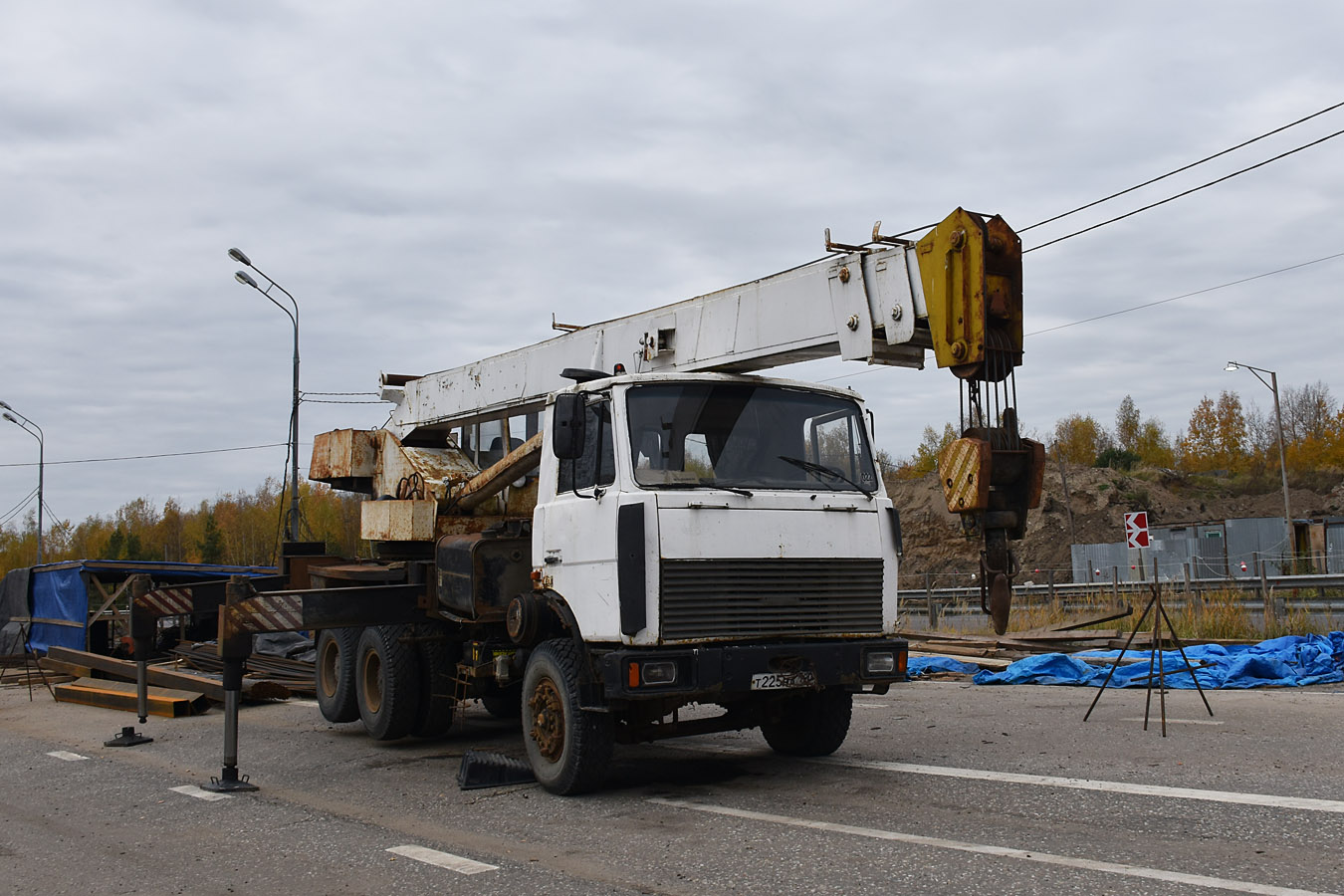 Московская область, № Т 225 НА 190 — МАЗ-630303
