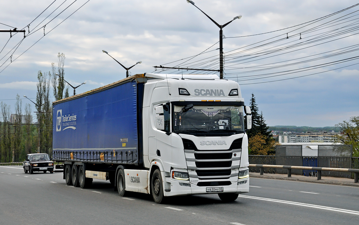 Псковская область, № У 630 МУ 60 — Scania ('2016) R440