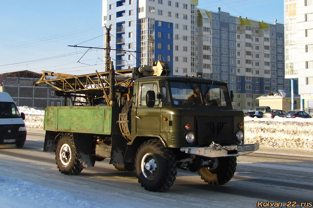 Алтайский край, № О 756 ЕК 22 — ГАЗ-66-15