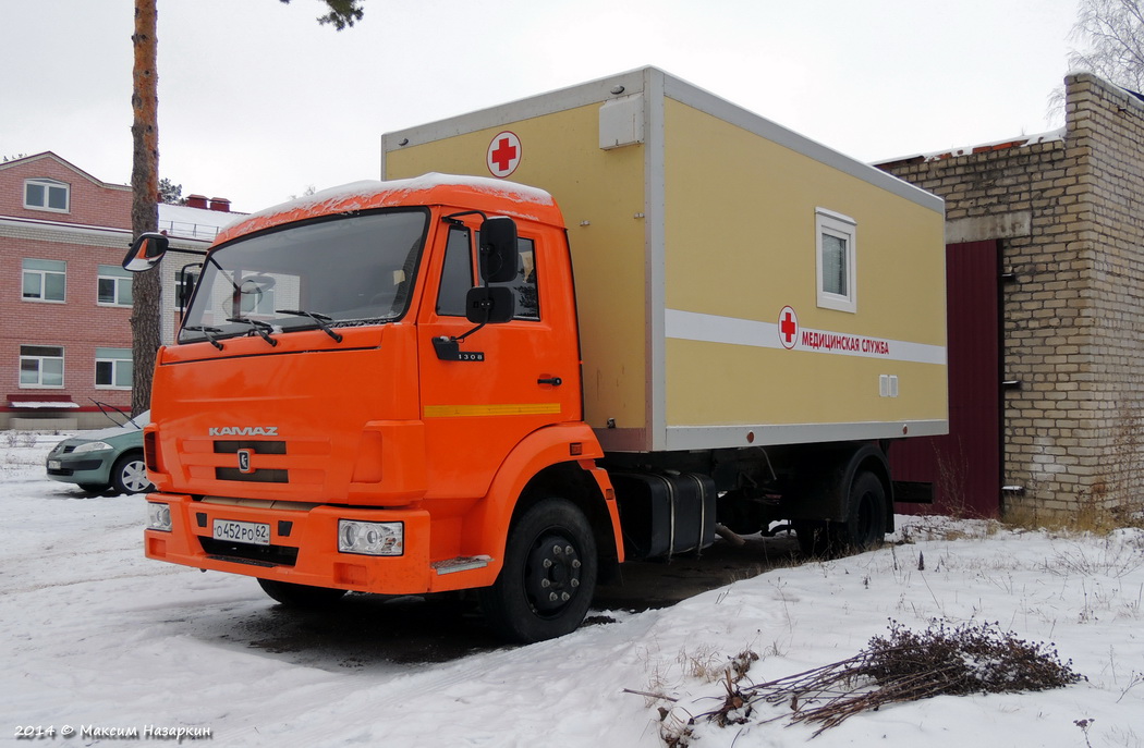 Рязанская область, № О 452 РО 62 — КамАЗ-4308-H3(99)
