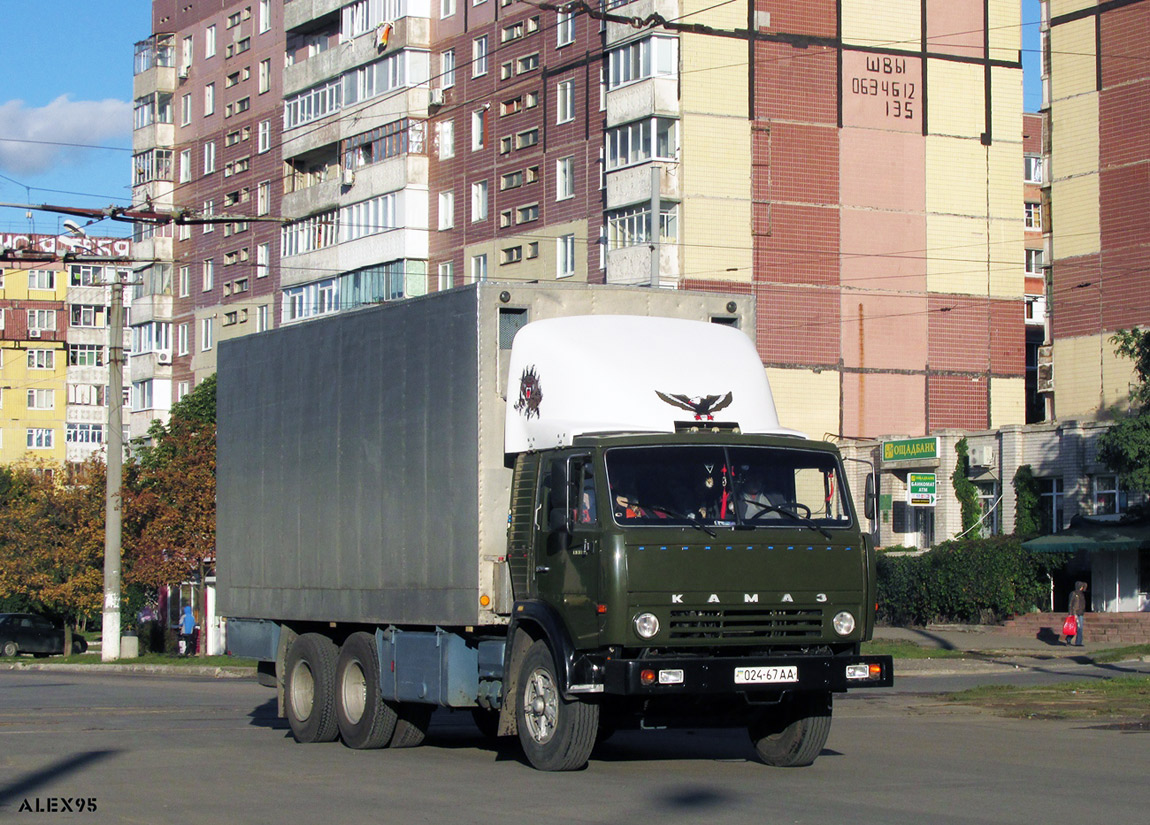 Днепропетровская область, № 024-67 АА — КамАЗ-53212