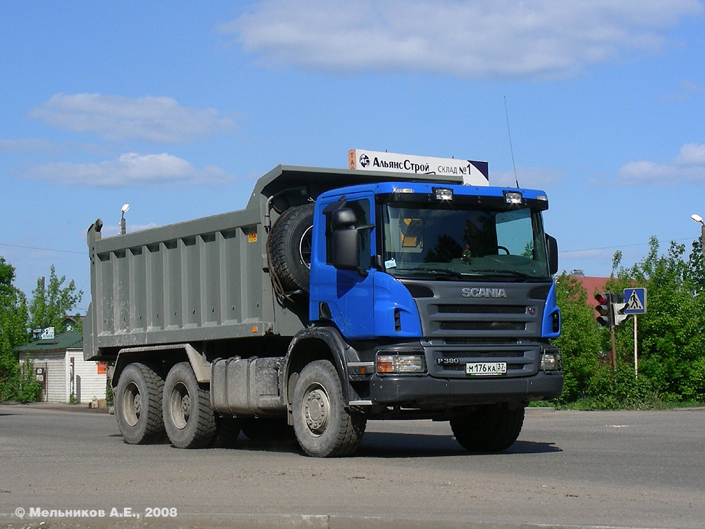 Ивановская область, № М 176 КА 37 — Scania ('2004) P380