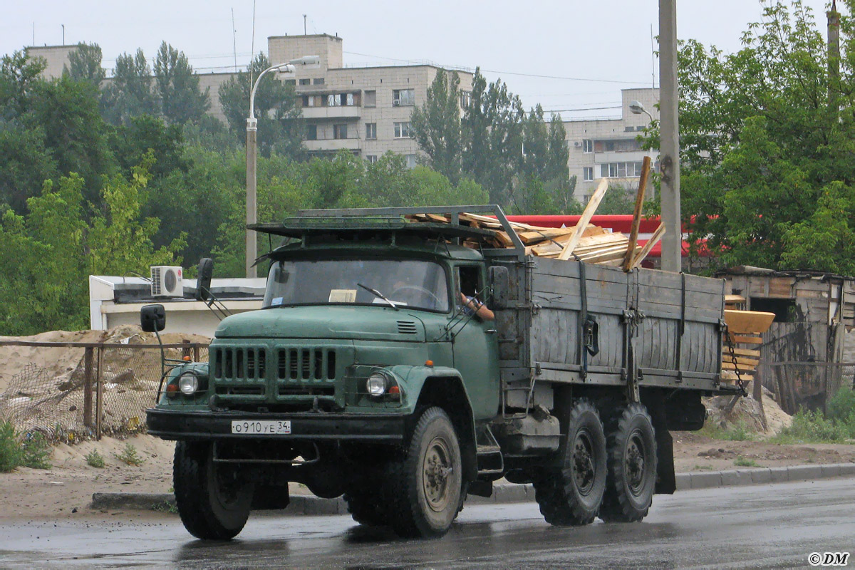 Волгоградская область, № О 910 УЕ 34 — ЗИЛ-131 (общая модель)