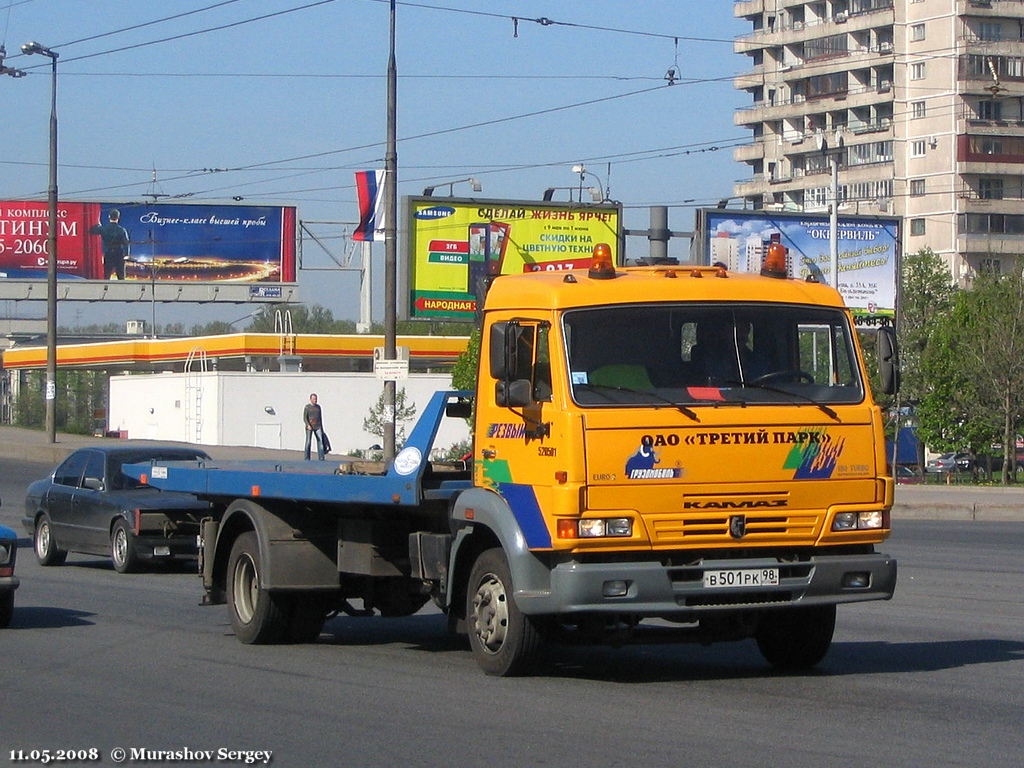 Санкт-Петербург, № 520501 — КамАЗ-4308 [430800]