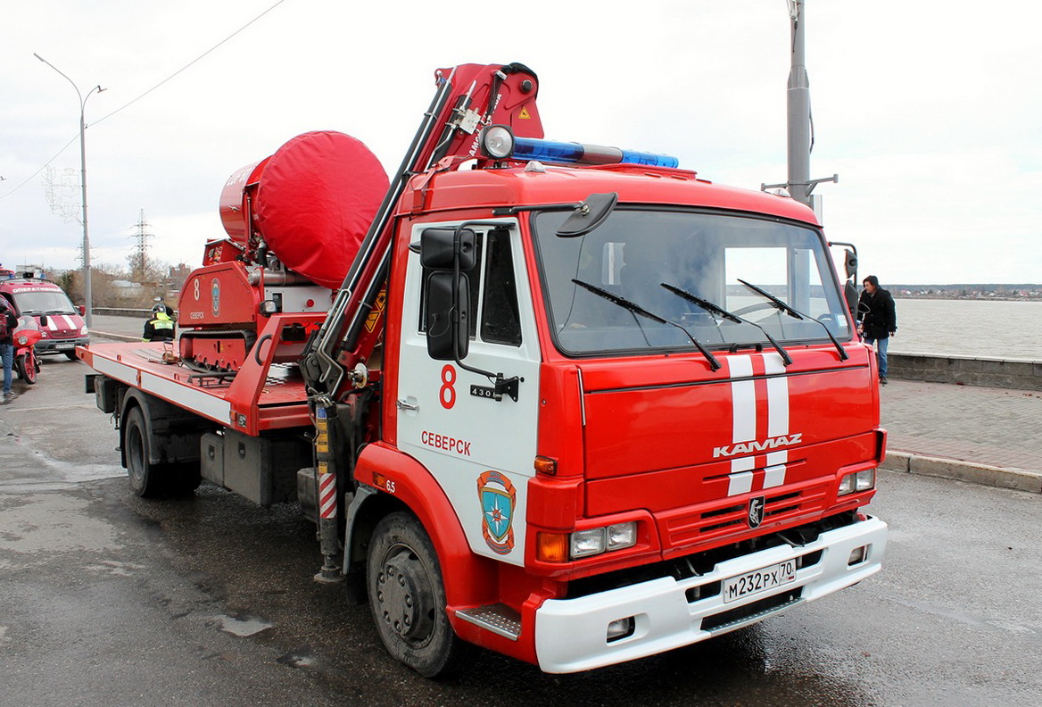 Томская область, № М 232 РХ 70 — КамАЗ-4308-H3(99)