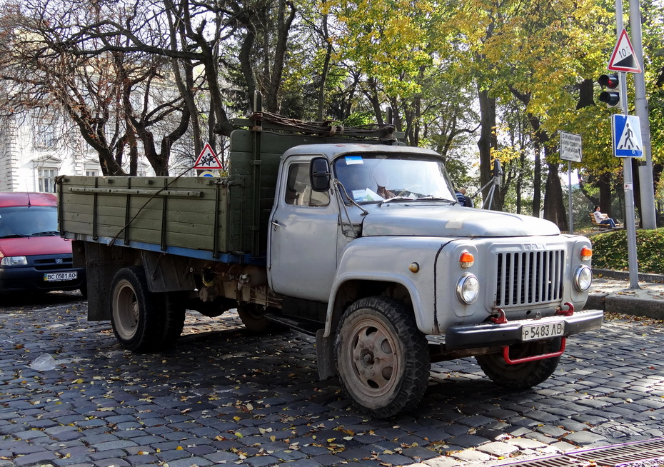Львовская область, № Р 5483 ЛВ — ГАЗ-53-27