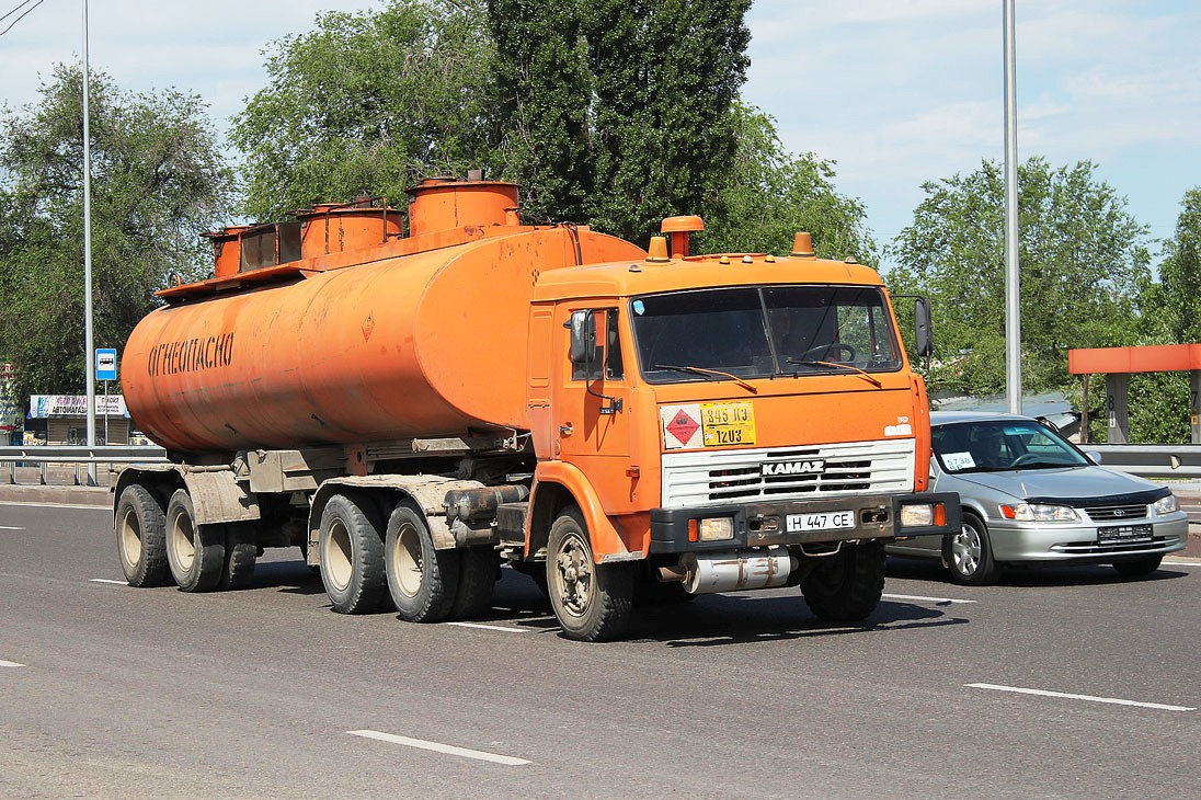 Жамбылская область, № H 447 CE — КамАЗ-54115-13 [54115N]