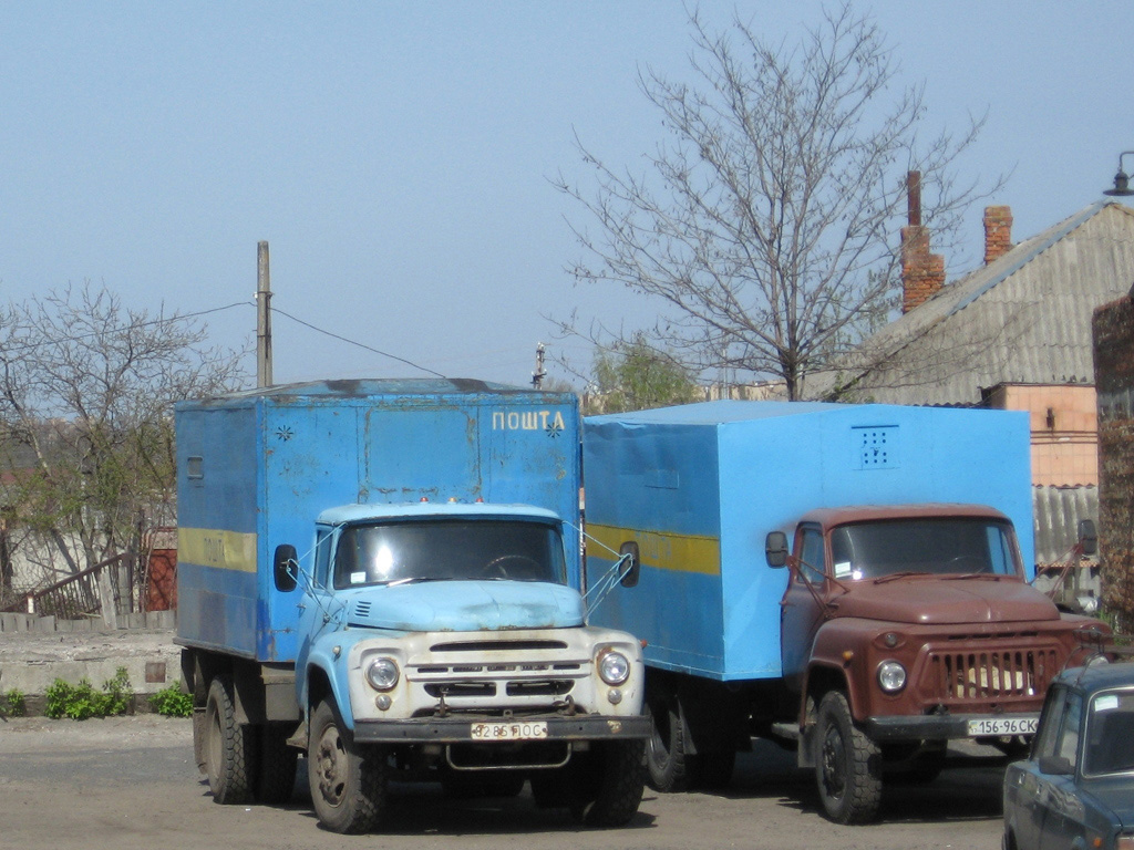 Полтавская область, № 8285 ПОС — ЗИЛ-431410; Полтавская область, № 156-96 СК — ГАЗ-52-01 (ГАЗ-52А)