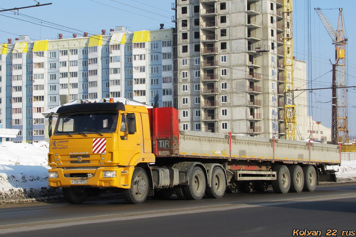 Алтайский край, № Р 358 ТН 22 — КамАЗ-65116-N3(78)