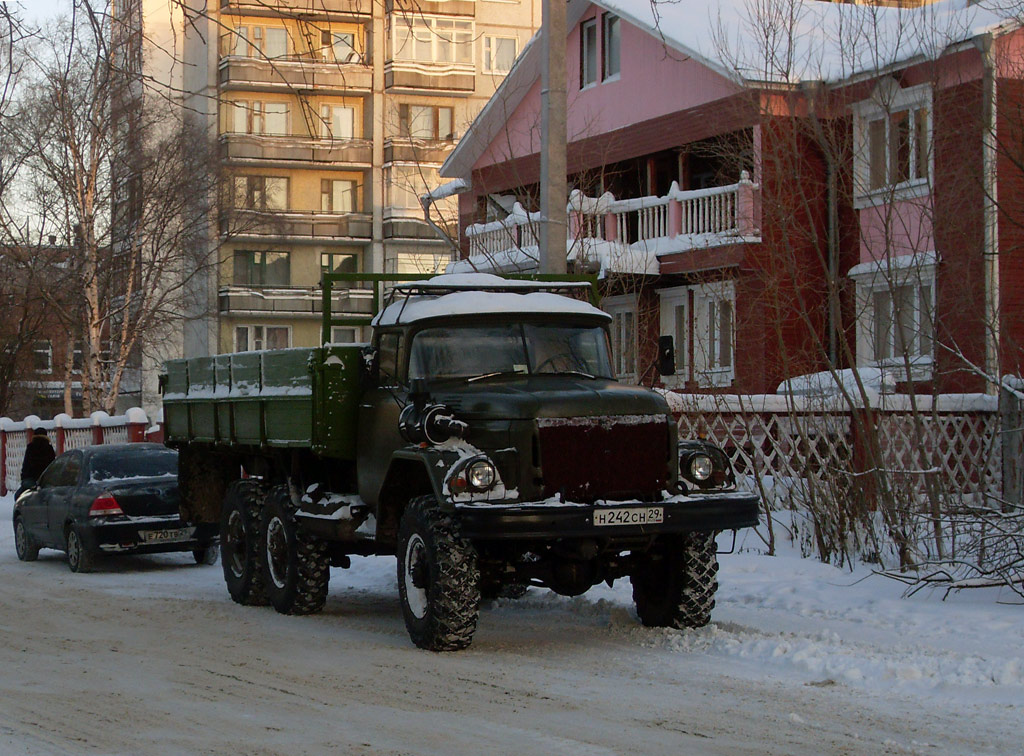Архангельская область, № Н 242 СН 29 — ЗИЛ-131 (общая модель)