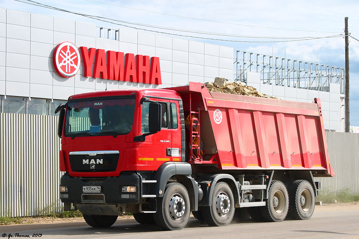 Саха (Якутия), № К 935 КК 14 — MAN TGS 41.390