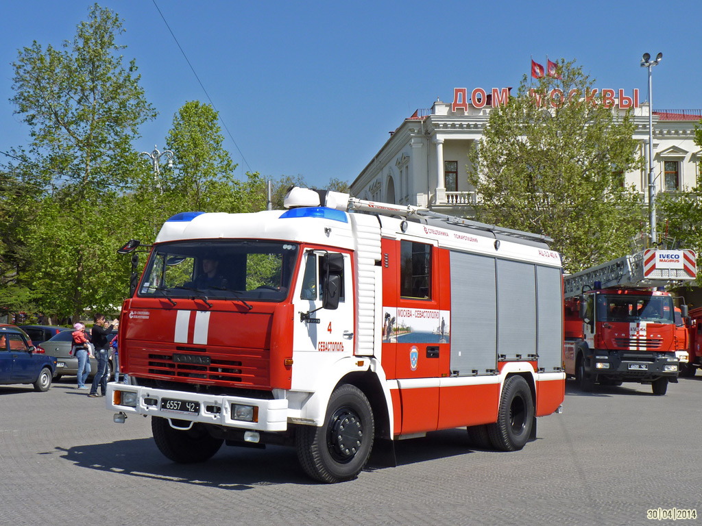 Севастополь, № 6557 Ч2 — КамАЗ-43253-A3(96)