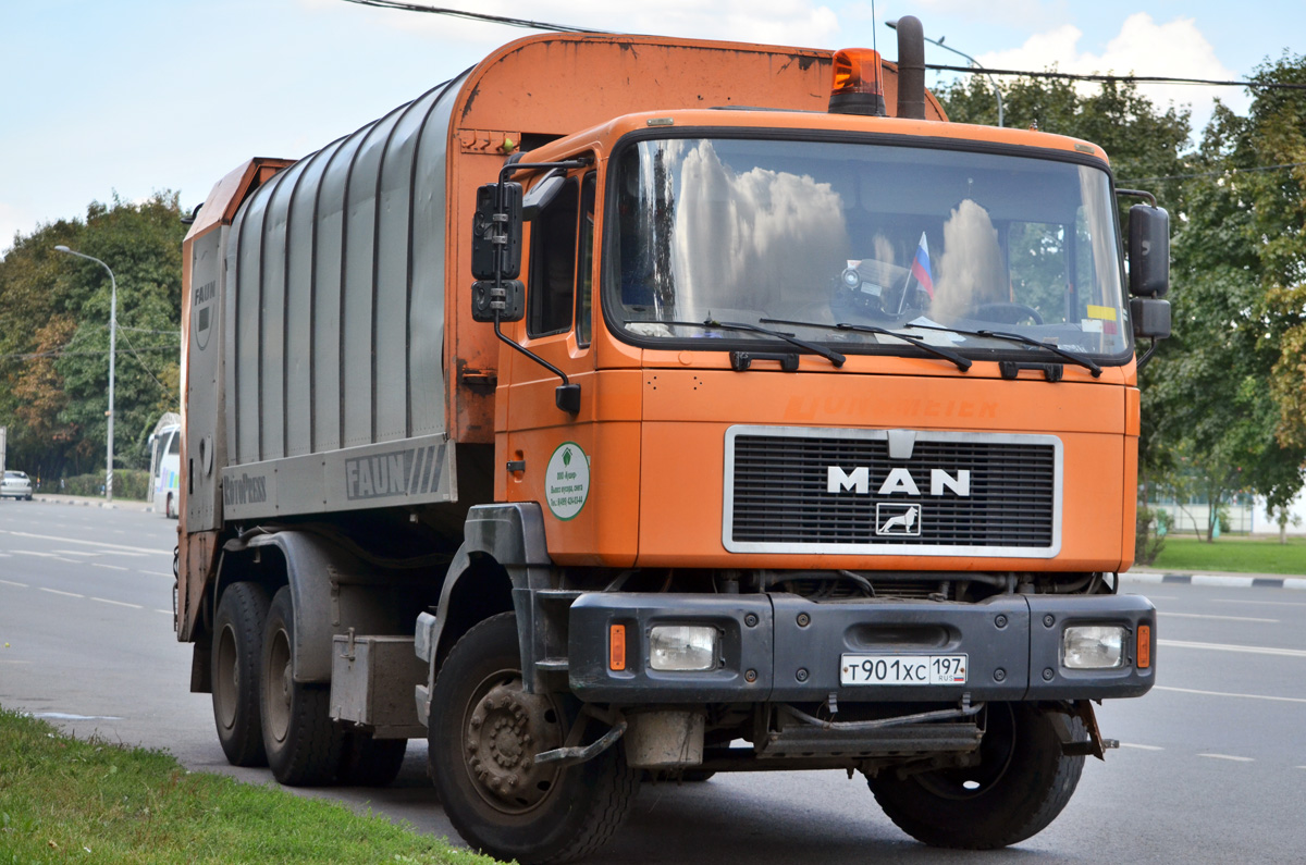Москва, № Т 901 ХС 197 — MAN F90 (общая модель)