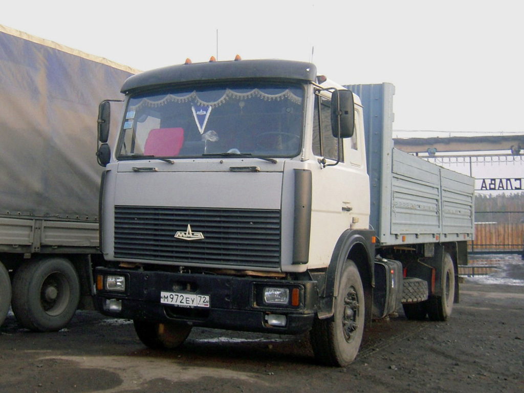 Тюменская область, № М 972 ЕУ 72 — МАЗ-53366