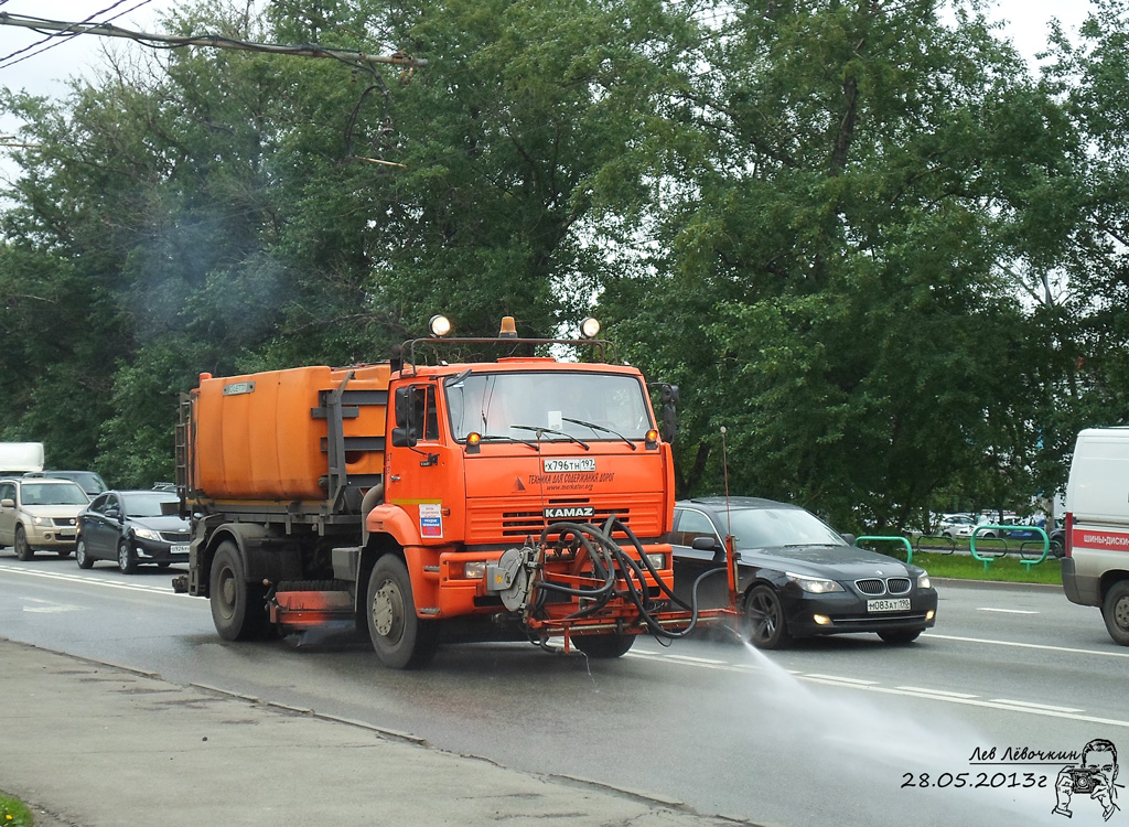 Москва, № Х 796 ТН 197 — КамАЗ-53605-62