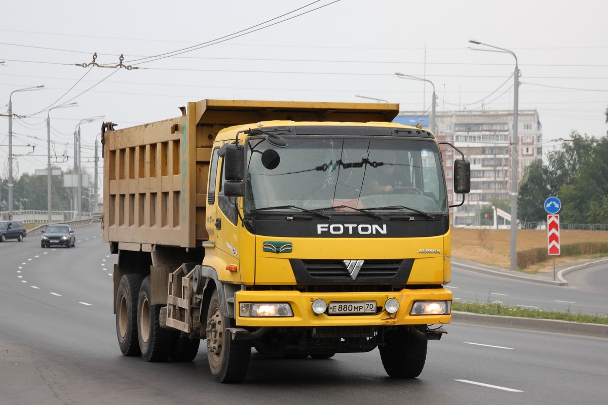 Томская область, № Е 880 МР 70 — Foton Auman VT (H2) BJ3251