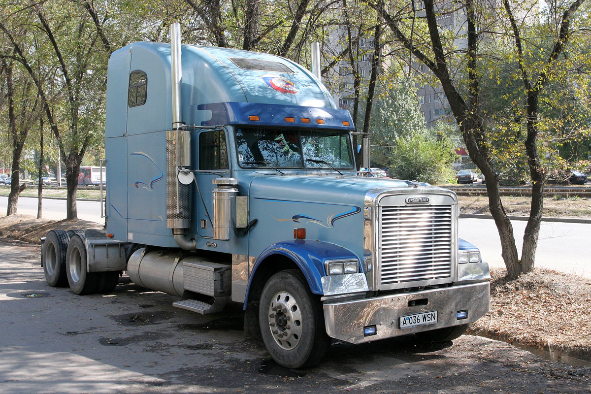 Алматы, № A 036 WSN — Freightliner FLD 132 Classic XL