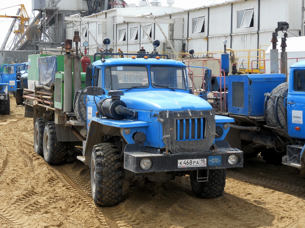 Ханты-Мансийский автоном.округ, № К 468 РА 18 — Урал-4320-40