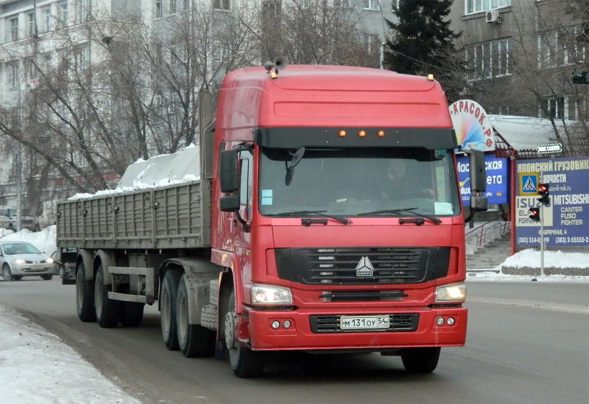 Новосибирская область, № М 131 ОУ 54 — Howo HW ZZ4327