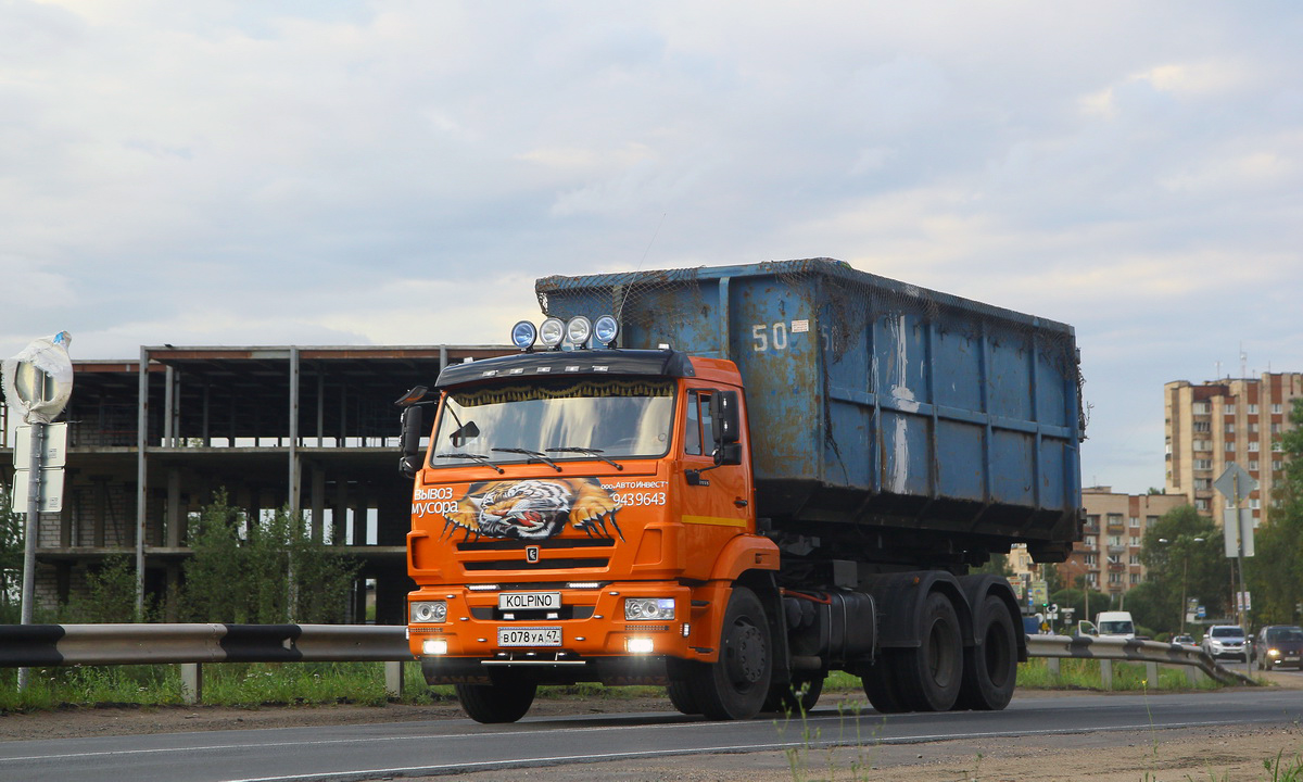 Ленинградская область, № В 078 УА 47 — КамАЗ-65115-A4(23)