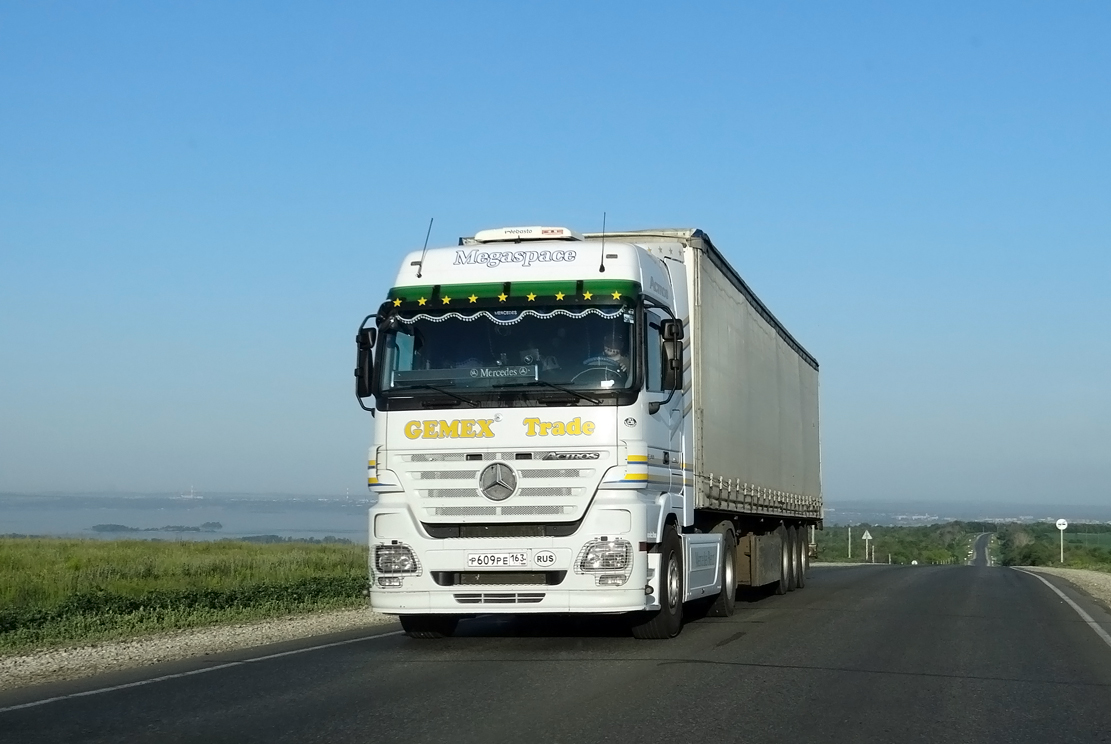 Самарская область, № Р 609 РЕ 163 — Mercedes-Benz Actros ('2003) 1844