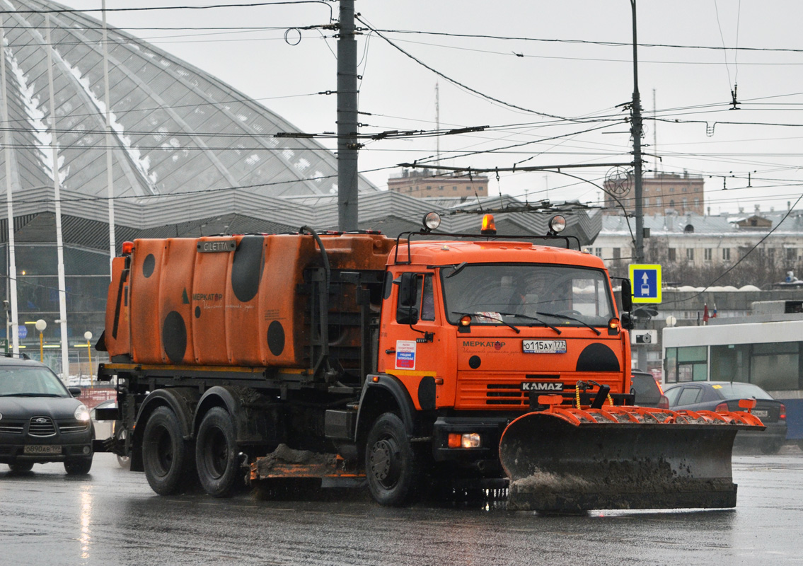 Москва, № О 115 АУ 777 — КамАЗ-65115-D3(97)